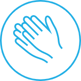 Clapping hands Icon